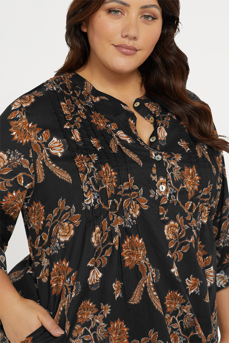 Chantique Gershwin Cotton Beach Shirt