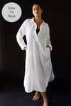 White Monteverdi Beach Maxi Dress