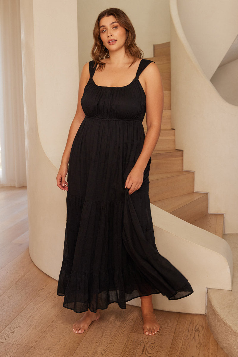 Black Liszt Maxi Dress