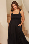 Black Liszt Maxi Dress