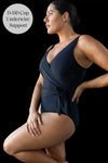 Black Hues Hayes D / DD Cup Underwire One Piece Swimsuit