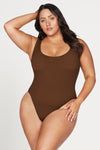 Mocha Arte Kahlo One Size One Piece Swimsuit