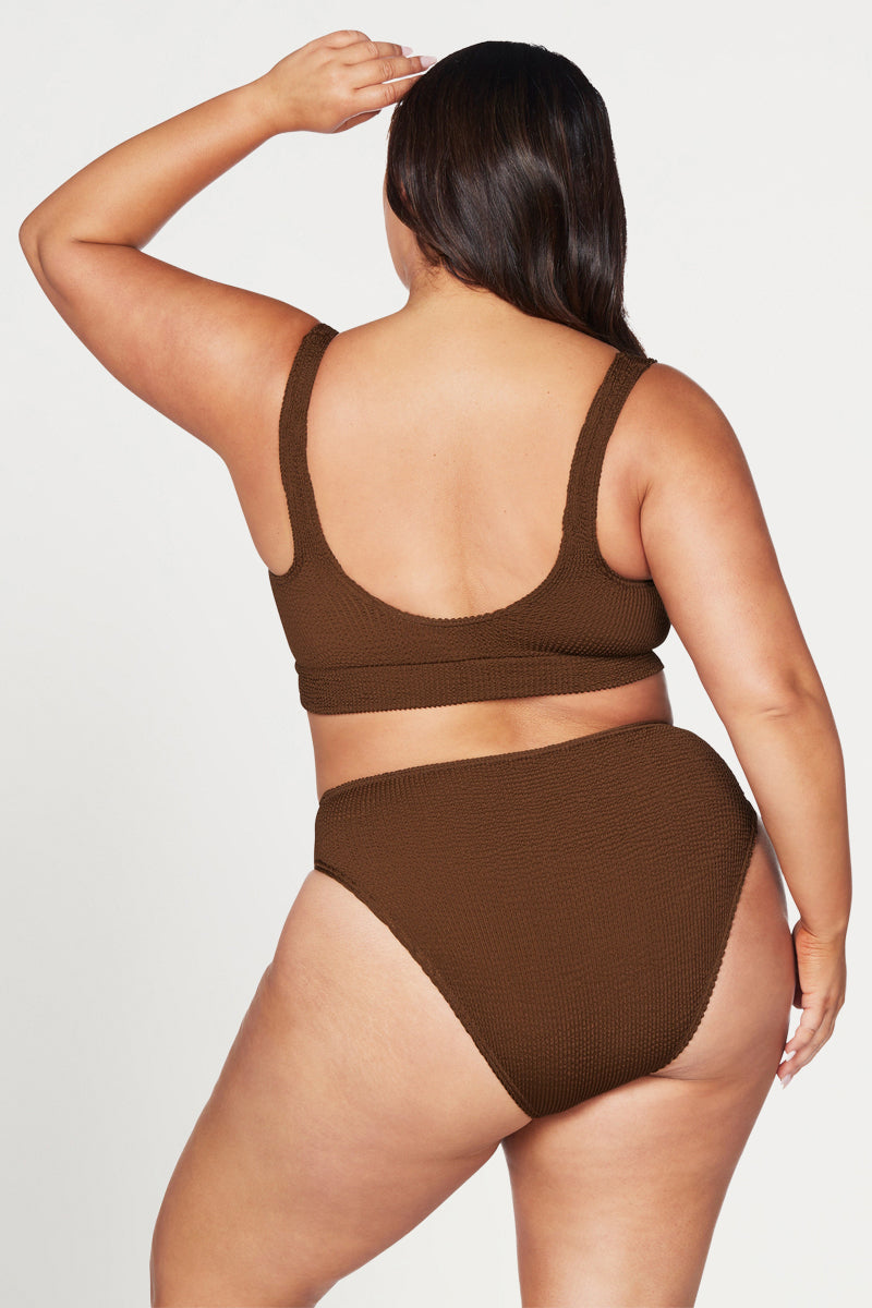 Mocha Arte Kahlo One Size Bikini Set