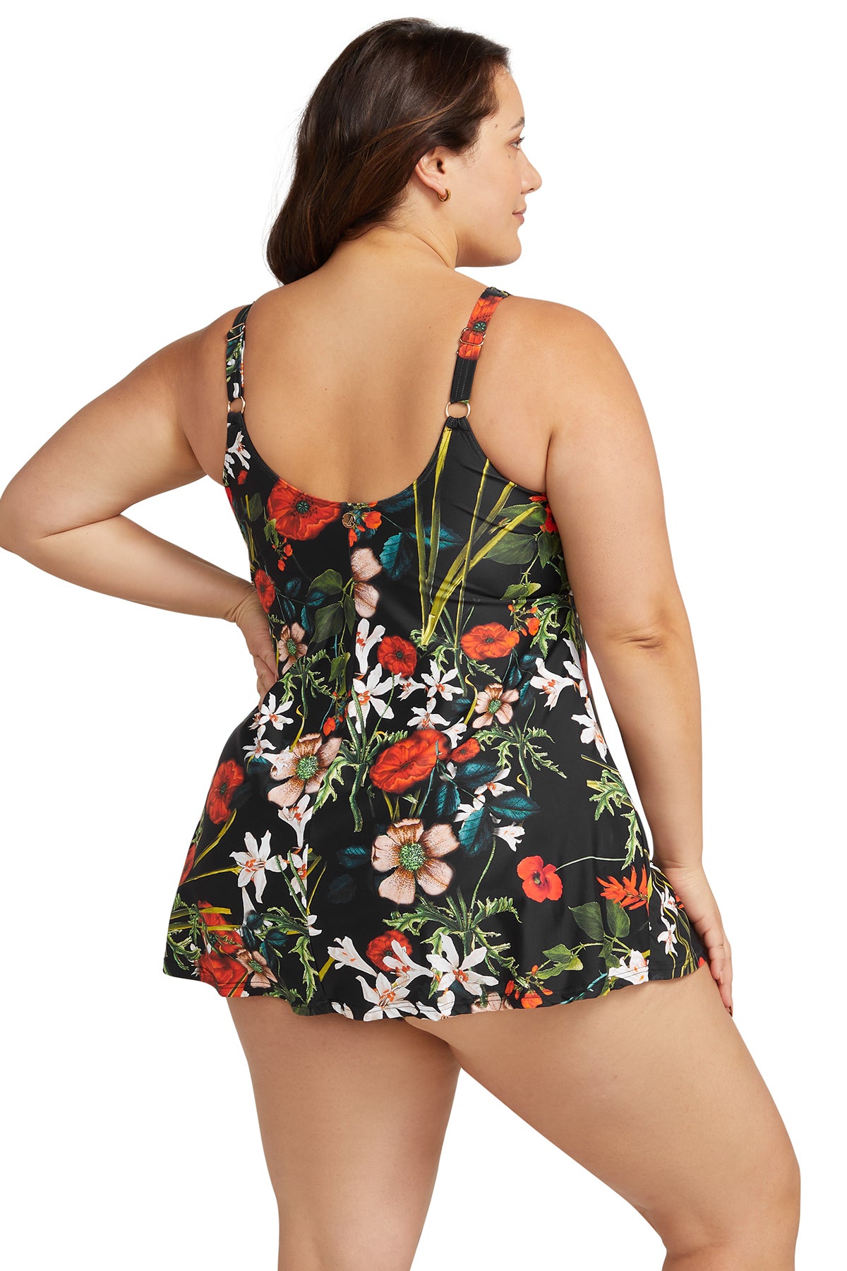 Wander Lost Delacroix Multi Cup One Piece Swimdress Final Sale