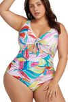 Neo Folia Cezanne D / DD Cup Underwire One Piece Swimsuit - Artesands Swim Australia