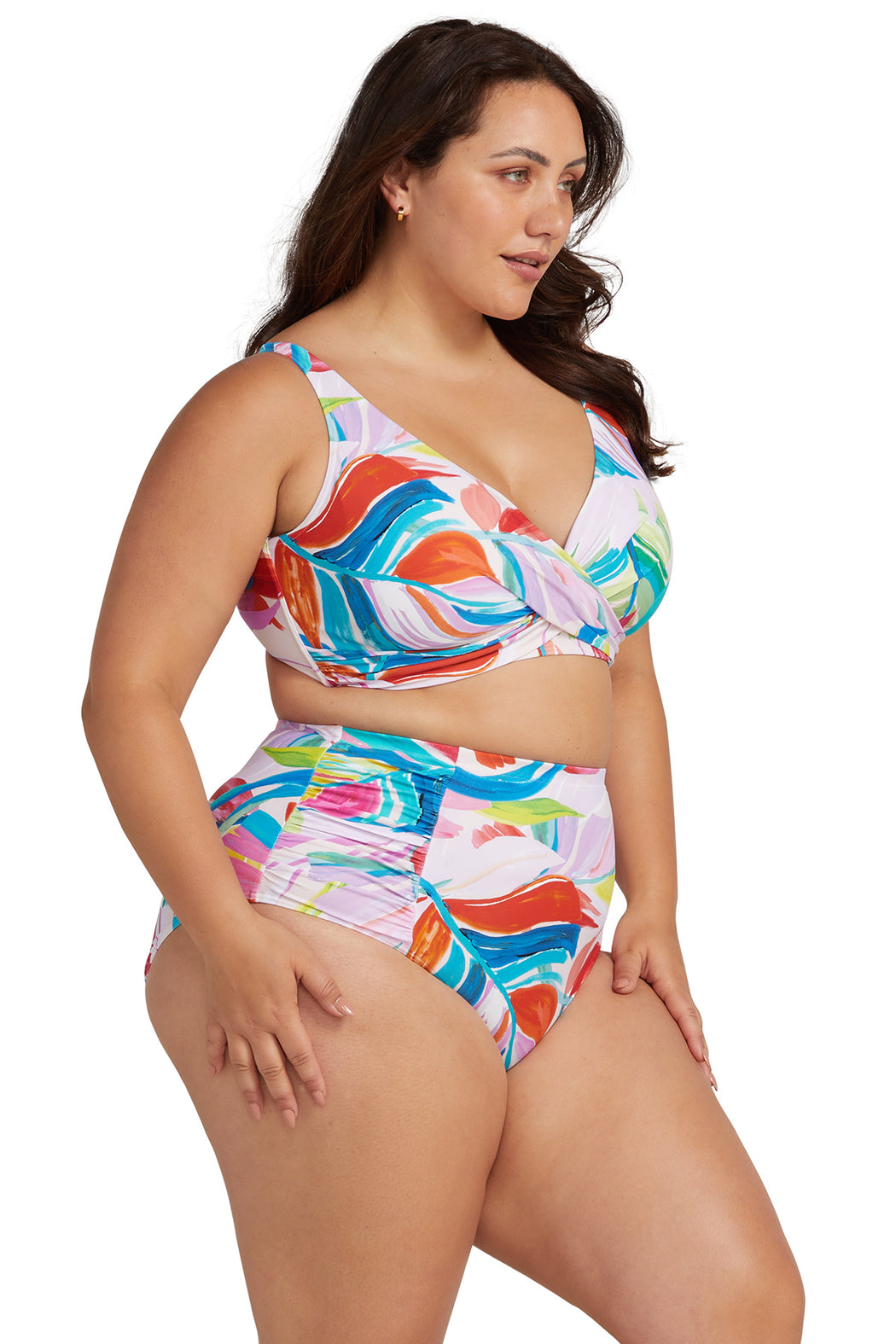 Neo Folia Delacroix Multi Cup Bikini Top - Artesands Swim Australia