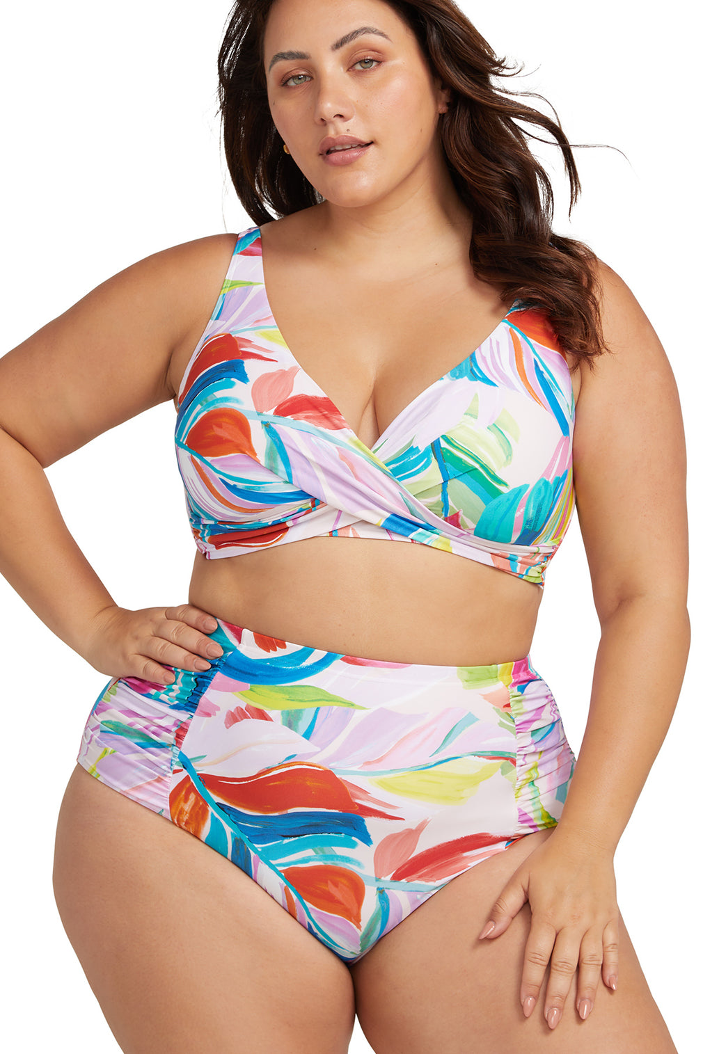 Neo Folia Delacroix Multi Cup Bikini Top - Artesands Swim Australia