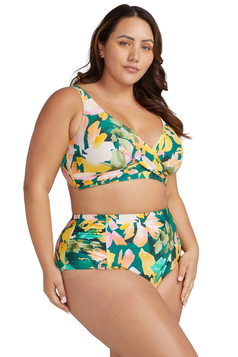 Les Nabis Botticelli High Waist Swim Pant - Artesands Swim Australia