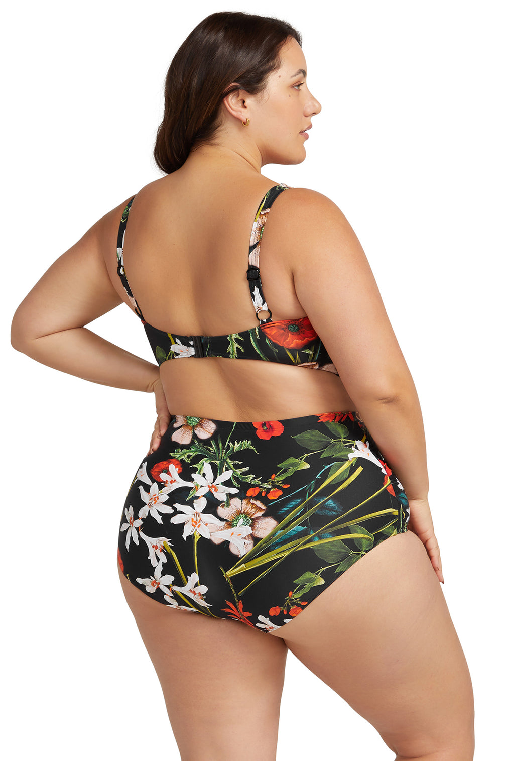 Wander Lost Raphael High Waist Swim Pant - Artesands Swim Australia