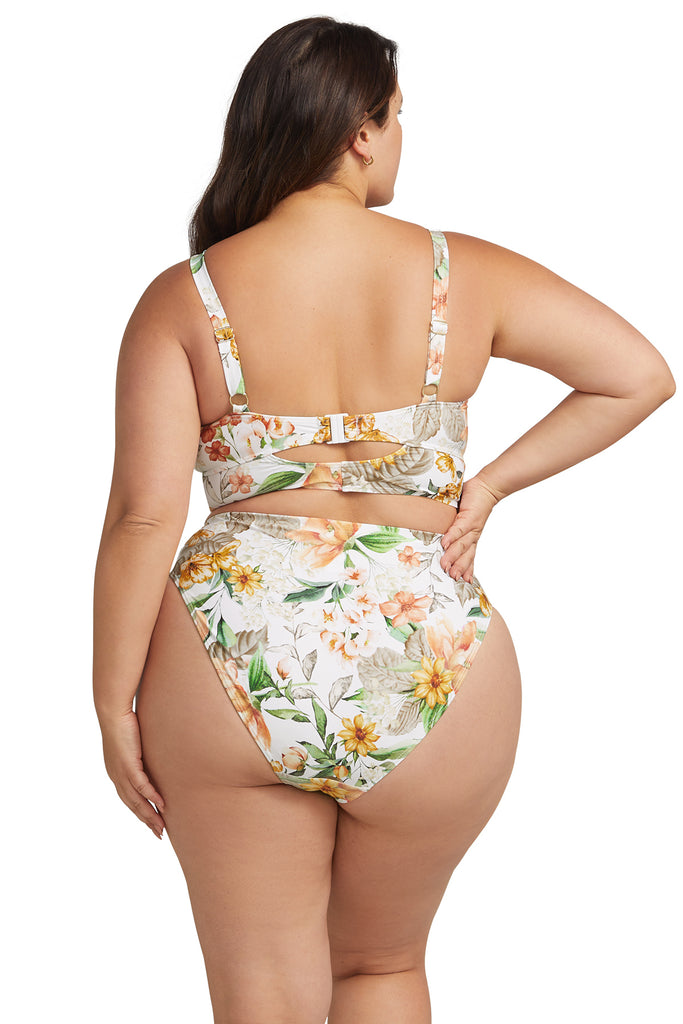 La Dolce Vita Richter High Waist Swim Pant - Artesands Swim Australia