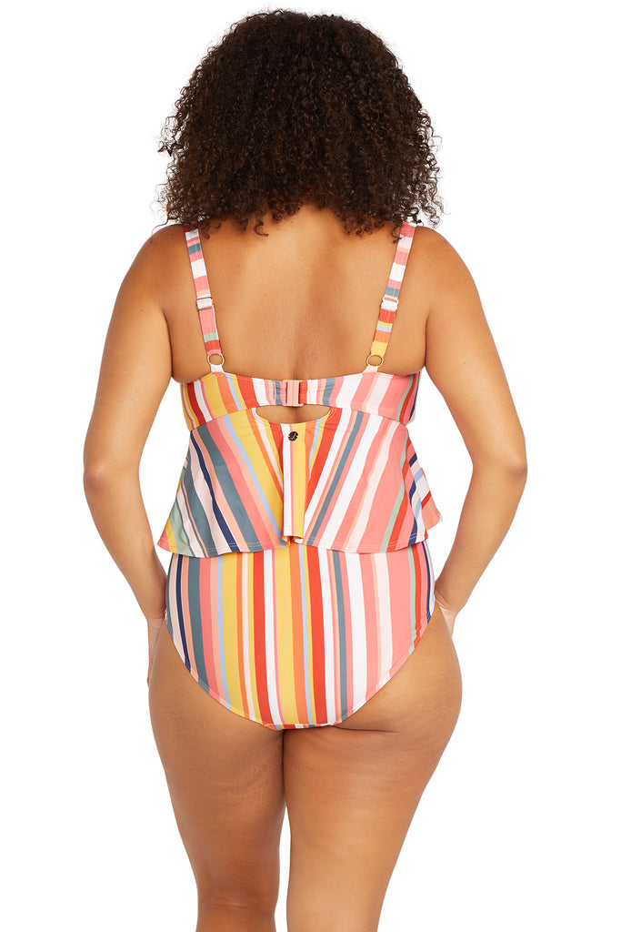 Carnivale Chagall Multi Cup Midriff Bikini Top - Final Sale - Artesands Swim Australia