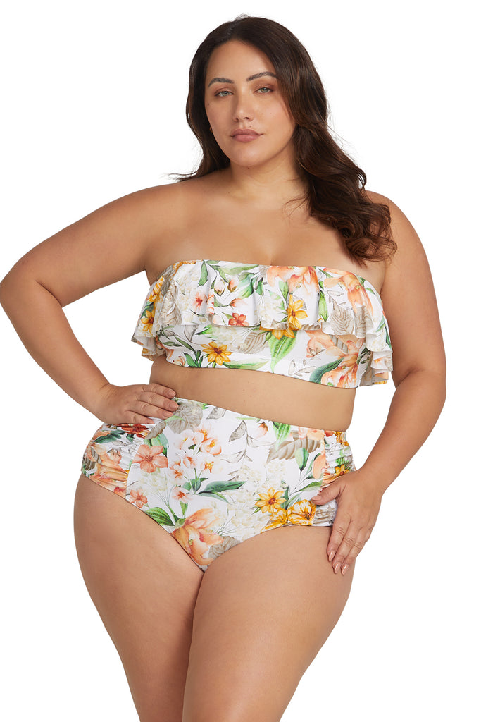 La Dolce Vita Botticelli High Waist Swim Pant - Artesands Swim Australia