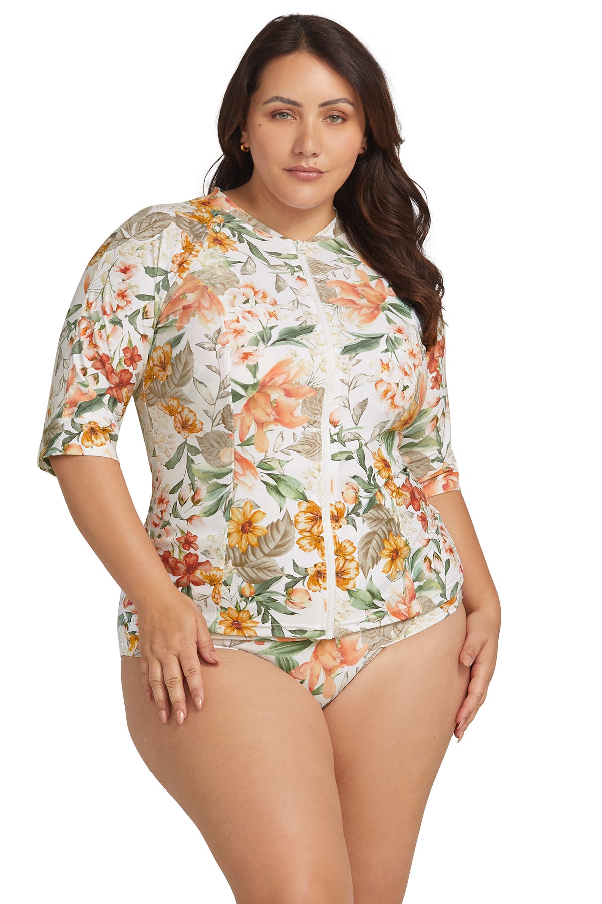 La Dolce Vita Seurat Sun Safe Rash Top Final Sale Artesands