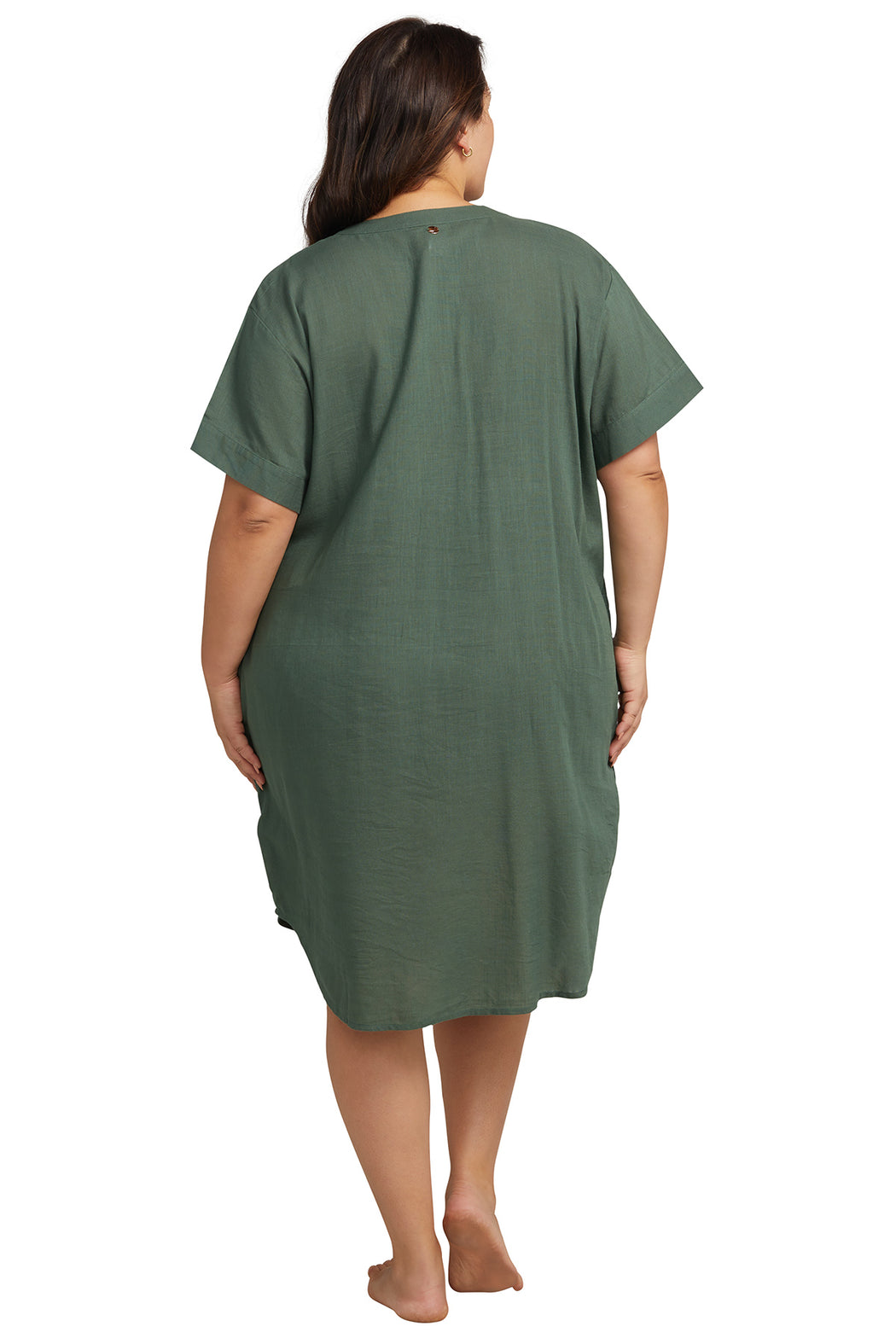 Green Amadeus Beach Dress - Artesands Swim Australia