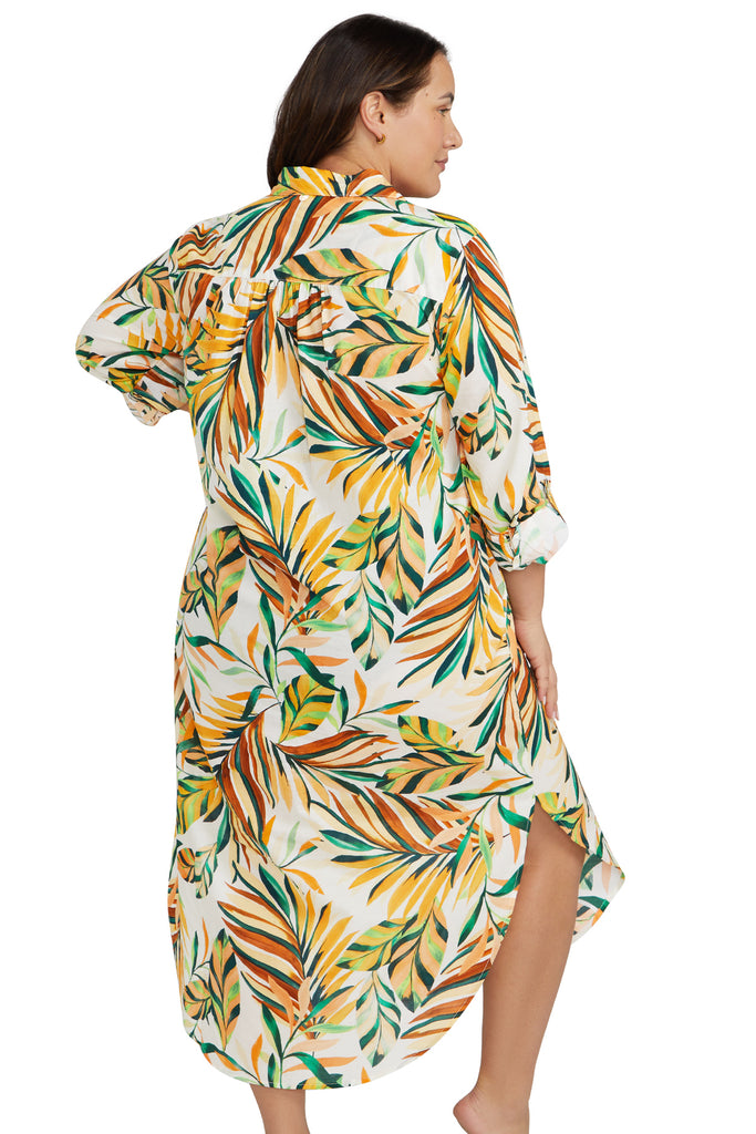 Fuori Monteverdi Cotton Beach Maxi Dress - Artesands Swim Australia