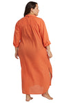 Orange Monteverdi Beach Maxi Dress - Artesands Swim Australia