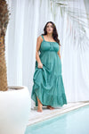 Green Liszt Beach Dress - Artesands Swim Australia