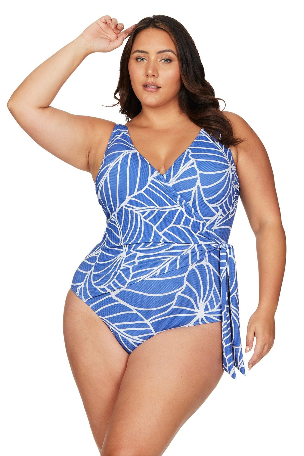 Philharmonic Blue Hayes Underwire One Piece - Final Sale - Artesands Swim Australia