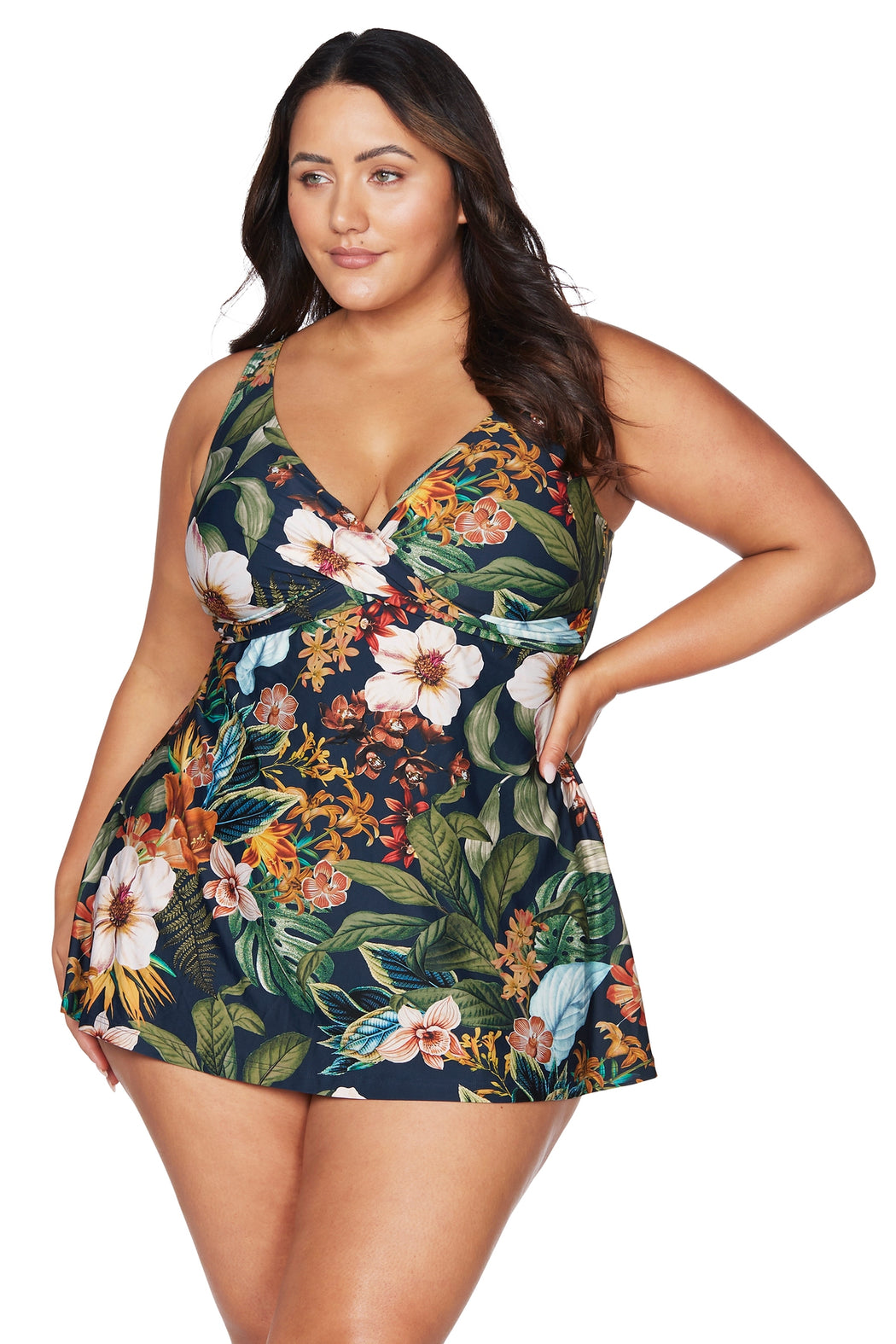 Into The Saltu Delacroix Multi Cup One Piece Swimdress - Final Sale (DNPL TKAU 08/23) - Artesands Swim Australia