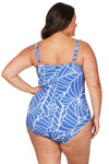 Philharmonic Blue Raphael E/F Underwire One Piece - Final Sale - Artesands Swim Australia