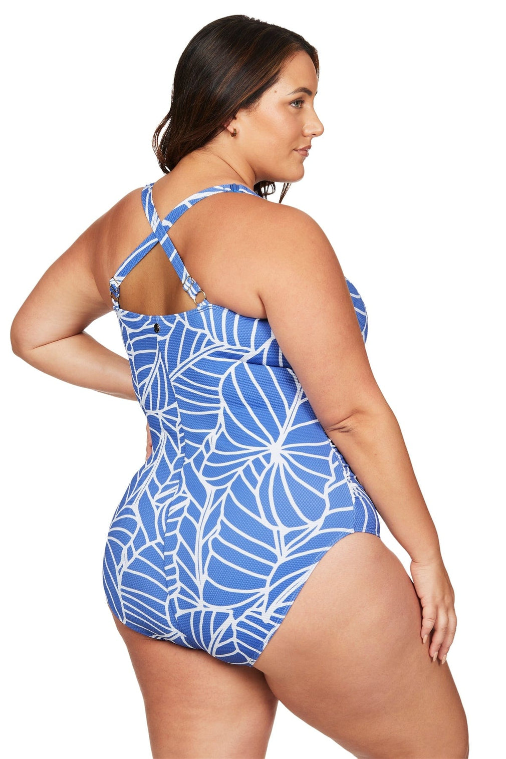 Philharmonic Blue Raphael E/F Underwire One Piece - Final Sale - Artesands Swim Australia