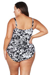 Cantata Forte Black Hayes Underwire One Piece - Final Sale - Artesands Swim Australia