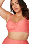 Allegro Pink Botticelli Bikini Top - Final Sale - Artesands Swim Australia