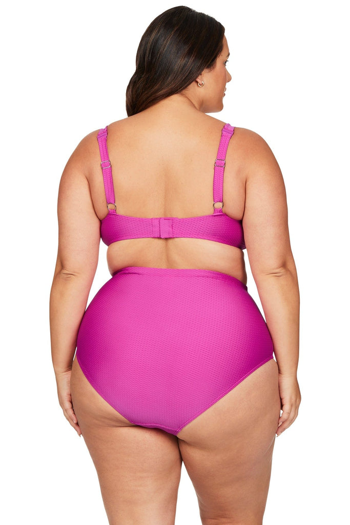 Serenade Pink Monet Soft Cup Underwire Bikini Top - Final Sale - Artesands Swim Australia