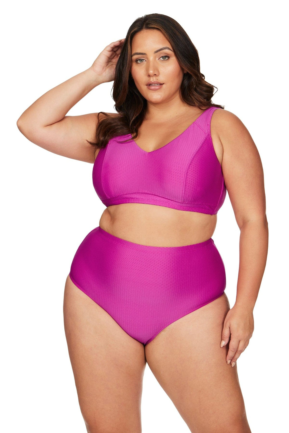 Serenade Pink Raphael E/F Underwire Bikini Top - Final Sale - Artesands Swim Australia