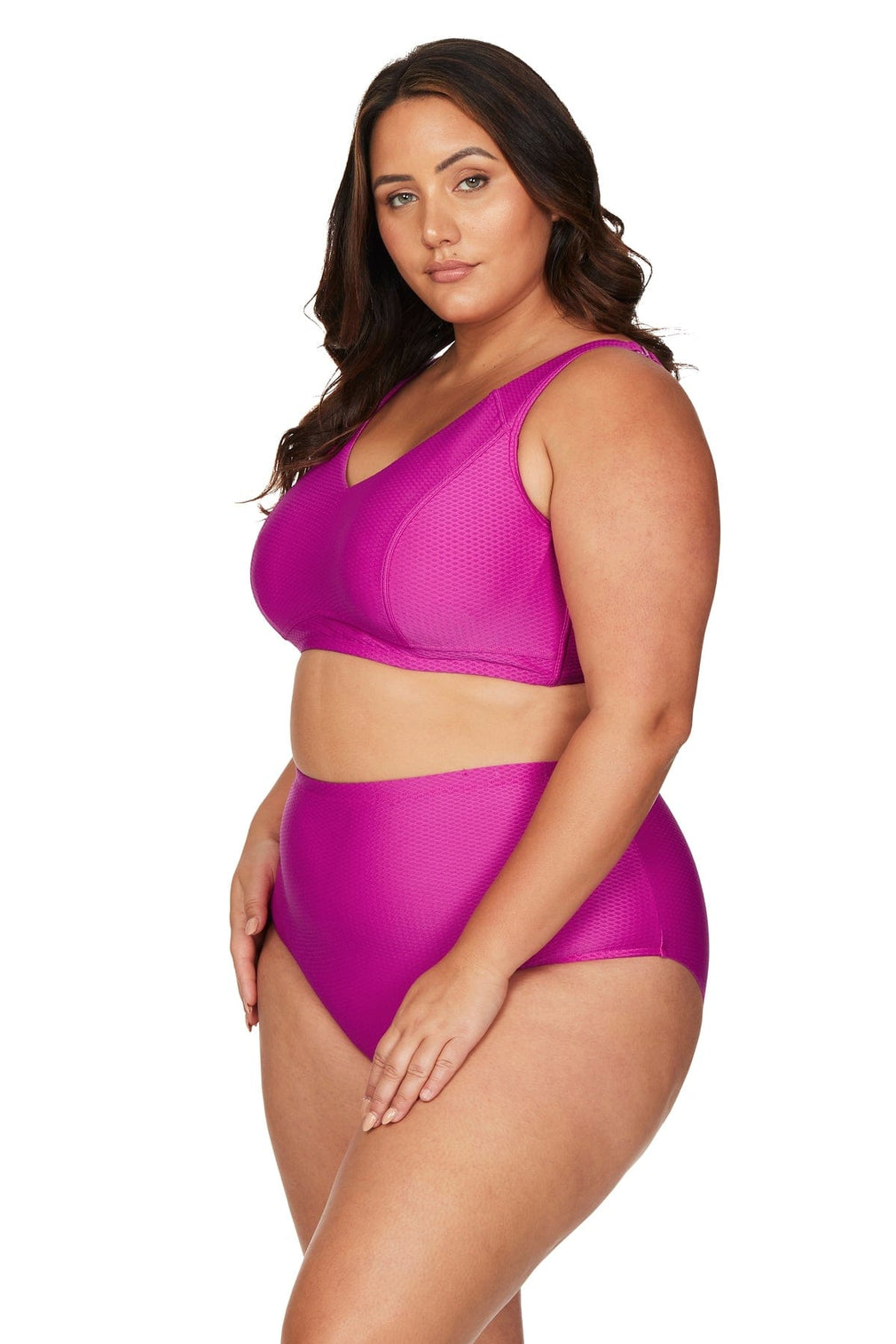 Serenade Pink Raphael E/F Underwire Bikini Top - Final Sale - Artesands Swim Australia