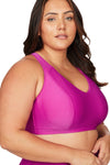 Serenade Pink Raphael E/F Underwire Bikini Top - Final Sale - Artesands Swim Australia