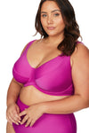 Serenade Pink Goya E/F Cup Bikini Top - Final Sale - Artesands Swim Australia