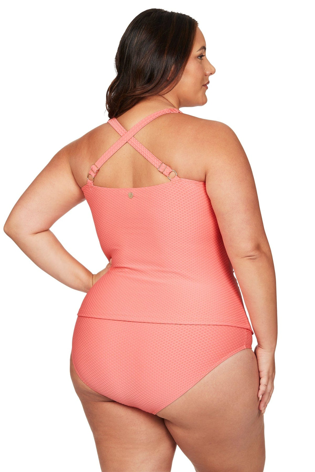 Allegro Pink Botticelli Tankini Top - Final Sale - Artesands Swim Australia