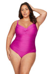 Serenade Pink Monet Soft Cup Underwire One Piece - Final Sale - Artesands Swim Australia