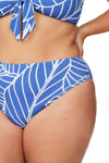 Philharmonic Blue Monet Curve Fit Mid Rise Swim Pant - Final Sale - Artesands Swim Australia