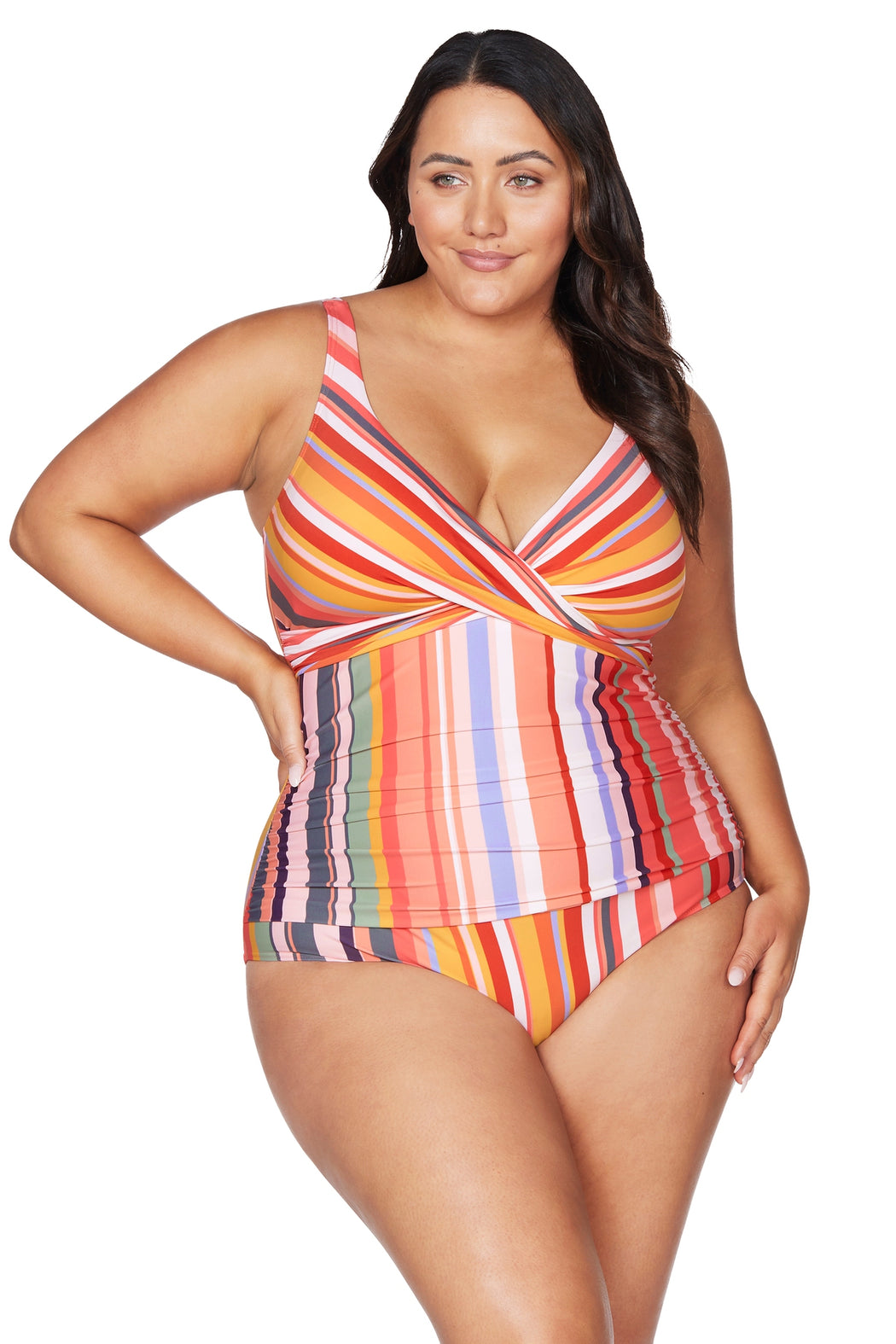 Carnivale Delacroix Multi Cup One Piece Swimsuit - Final Sale - Artesands Swim Australia