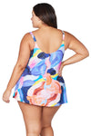 Arte A La Rue Purple Delacroix Swimdress - Final Sale - Artesands Swim Australia