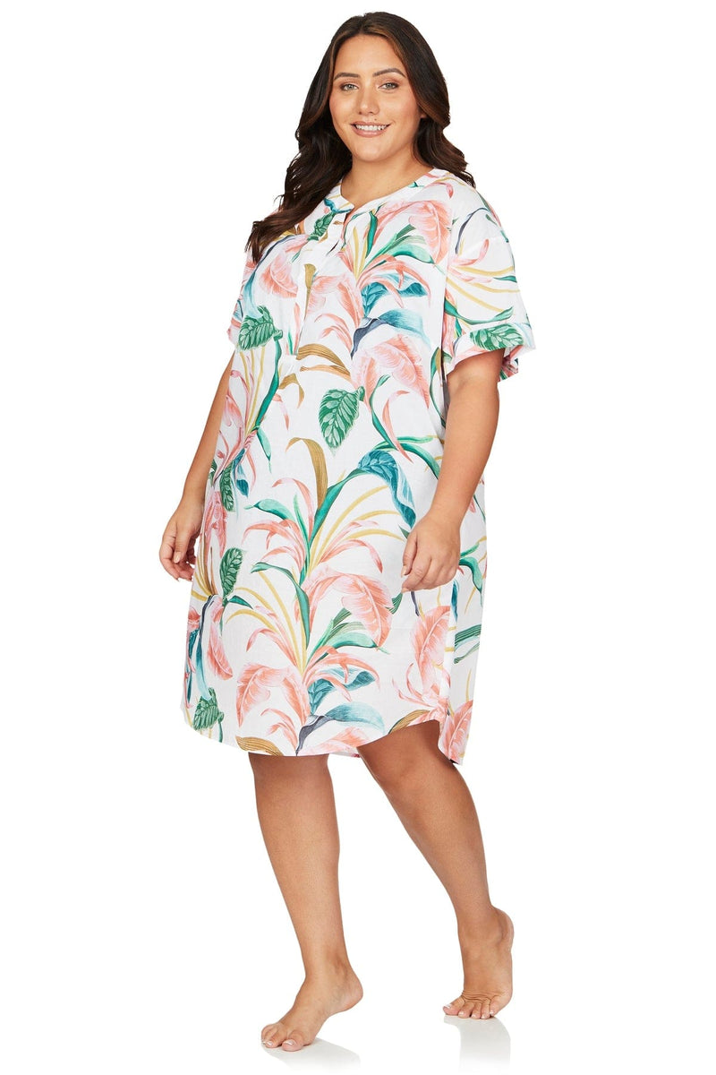 April Spritz White Amadeus Cover Up - Final Sale (DNPL TKAU 08/23) - Artesands Swim Australia