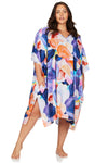 Arte A La Rue Purple Schubert Kaftan Cover Up - Final Sale - Artesands Swim Australia