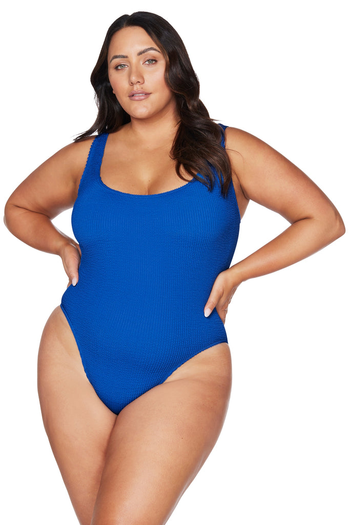Blue Arte Eco Kahlo One Size One Piece Swimsuit - Artesands Swim Australia