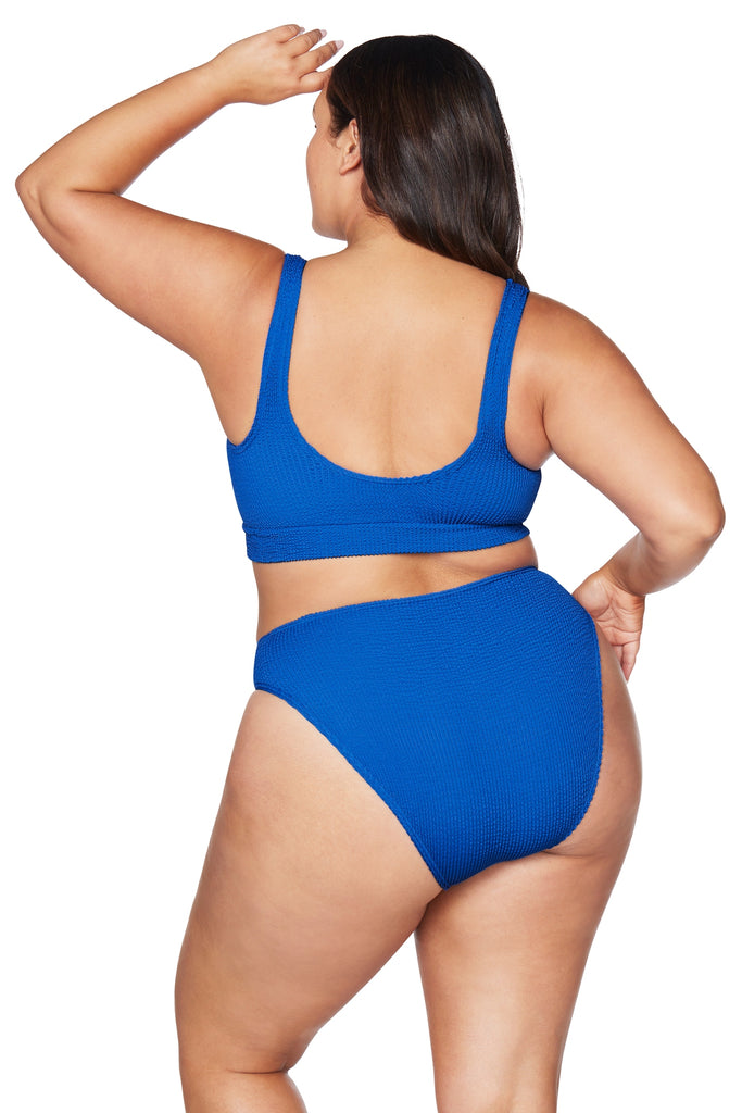 Blue Arte Eco Kahlo One Size Bikini Set - Artesands Swim Australia