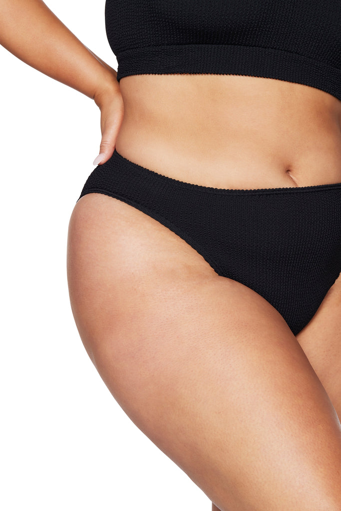Black Arte Eco Kahlo One Size Bikini Set - Artesands Swim Australia