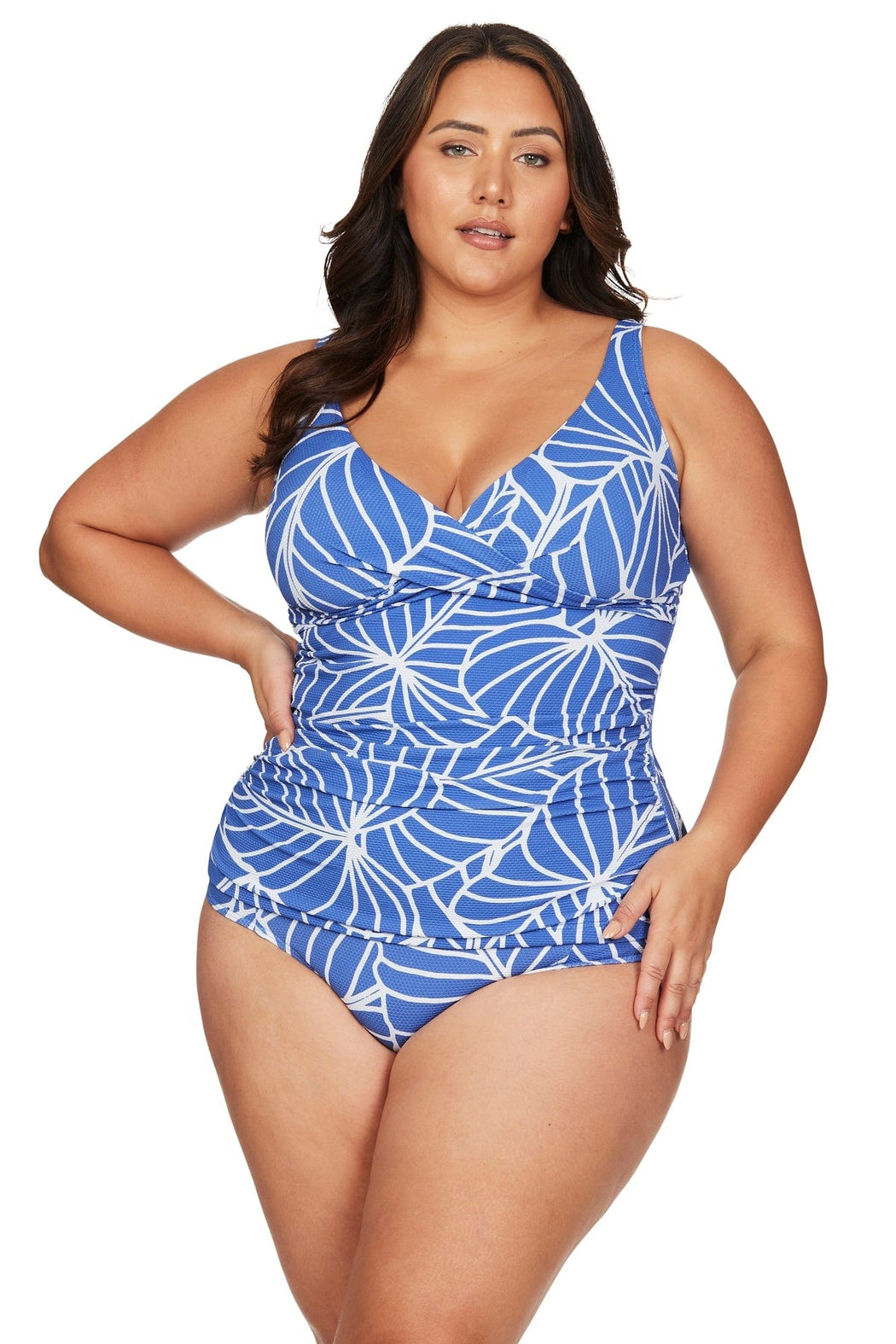 Philharmonic Blue Delacroix Tankini Top - Final Sale - Artesands Swim Australia