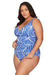 Philharmonic Blue Delacroix Tankini Top - Final Sale - Artesands Swim Australia