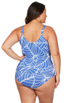 Philharmonic Blue Delacroix Tankini Top - Final Sale - Artesands Swim Australia